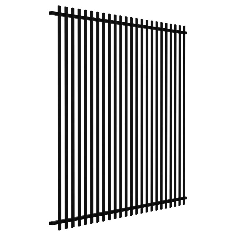 1.8m high FINN SlatFence Pool Safe Fence Panel - 1.8m high x 2m wide, Black or Pearl White Questions & Answers