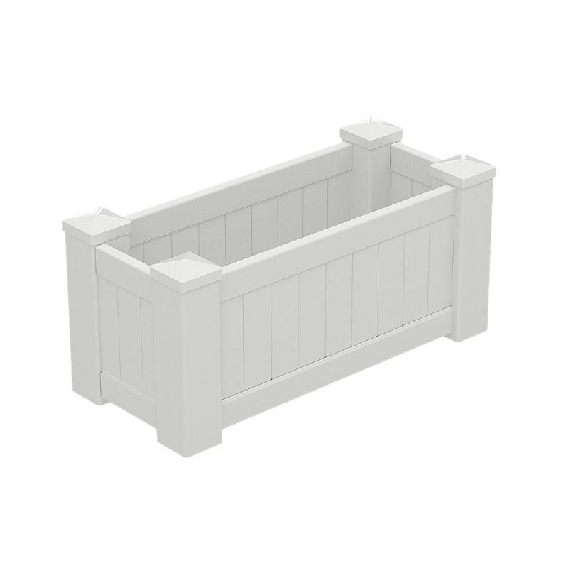 Extra Large White PVC Planter Box - 1085mm long x 505mm wide - 500mm high Questions & Answers