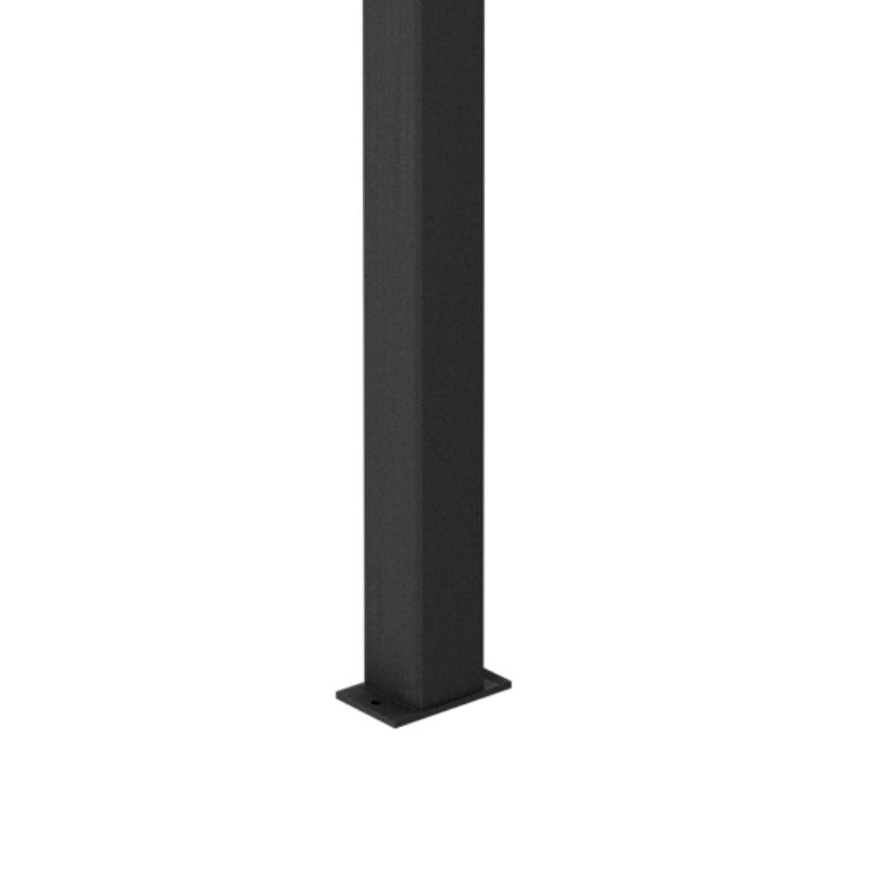 100x100mm Very Heavy Duty DETE Spec Post - 3000mm Long - Powder Coated Black Questions & Answers