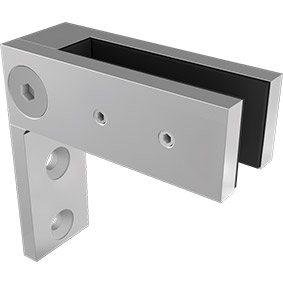   What is maximum gap this wall mounted joiner is suitable for in when installing a glass fence?