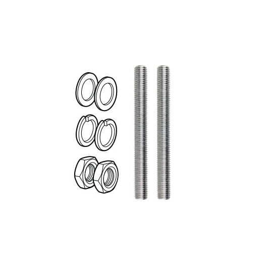 M12x120mm Threaded Rod for use with Premium Face Mounted Spigots - 2 Required Per Spigot Questions & Answers