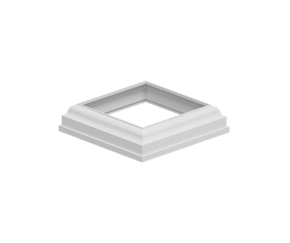 2 Part Domical Cover for Semi-Privacy PVC Posts with Base Plate System Questions & Answers