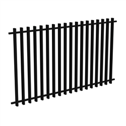 1.2m H Verti-BARR Pool Safe Fence Panel | Stylish Multi-Use Garden, Front, & Pool Fencing Panel Featuring 50x25mm Vertical BARR Batten-Blades - 2205mm Wide x 1200mm High - SATIN BLACK (Complies to AS1926.1-2012) Questions & Answers