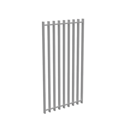 1.8m High Gate - Verti-BARR Stylish Pool Safe Gate with 50x25mm BARR Batten-Blades - 975mm Wide x 1800mm High - PEARL WHITE (complies to AS1926.1-2012) Questions & Answers